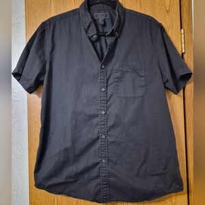 2 Men Black Shirt Size Large